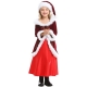 Costume robe mère noël filette