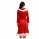 Robe à capuche mère noël
