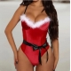 Lingerie body sexy mère noël