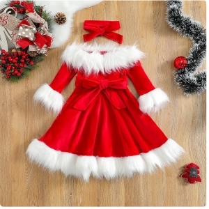 Costume robe no&euml;l filette