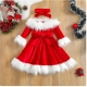 Costume robe mère noël filette