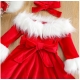 Costume robe mère noël filette