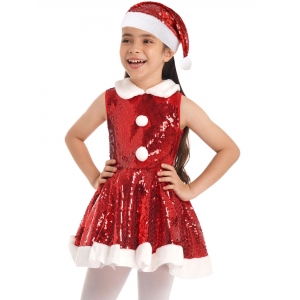 Costume robe no&euml;l filette