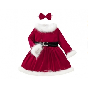 Costume robe no&euml;l filette