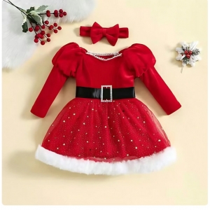 Costume robe no&euml;l filette