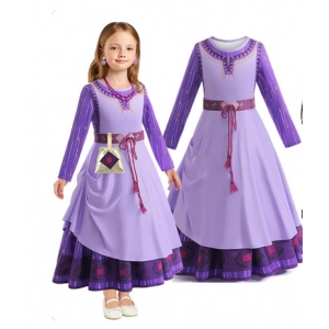 Costume Fille Asha Wish avec pochette &eacute;toile