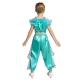 Costume pour fille Yasmine Aladdin avec perruque