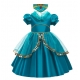 Costume pour fille robe Yasmine Aladdin avec perruque 