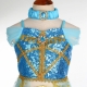 Costume pour fille Yasmine Aladdin avec la lampe et collier