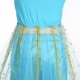 Costume pour fille Yasmine Aladdin avec la lampe et collier