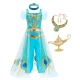 Costume pour fille Yasmine Aladdin avec la lampe 