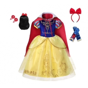Costume Blanche neige avec la perruque