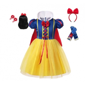 Costume Blanche neige avec la perruque