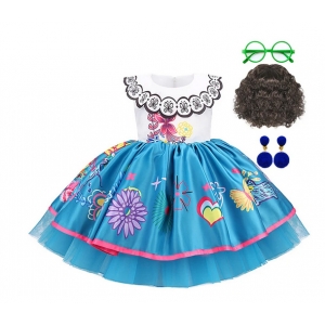 Costume Fille Mirenda encanto 4 pi&egrave;ces