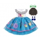 Costume Fille Mirenda encanto avec la perruque