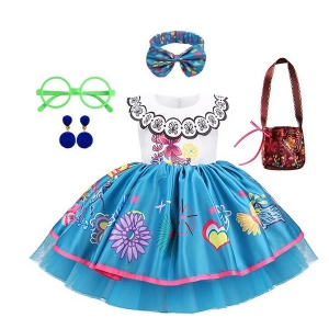 Costume Fille Mirenda encanto 5 pi&egrave;ces