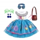 Costume Fille Mirenda encanto avec la perruque