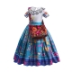 Costume Fille Mirenda encanto avec la perruque