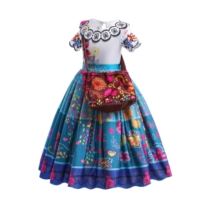 Costume Fille Mirenda encanto 3 pi&egrave;ces