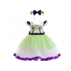 D&eacute;guisement Buzz l'&eacute;clair Toy Story fille avec serre t&ecirc;te