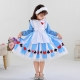 Costume alice au pays des merveilles pour fille
