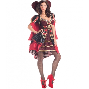Costume reine de coeur deluxe