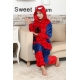Déguisement combinaison mascotte spiderman