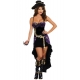 Costume pirate noire et violet