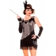 Costume charleston avec tour de tête