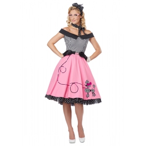 Costume Grease les roses ann&eacute;e 50