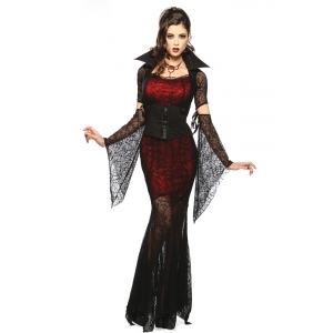 Costume vampire toile araign&eacute;e