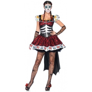 Costume le jour des morts mexicain