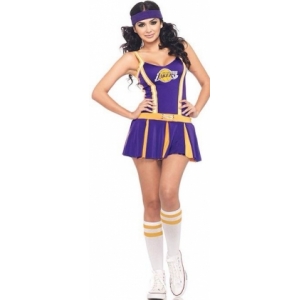 D&eacute;guisement joueuse basket lakers