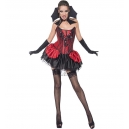 Costume vampire queue de pie avec col