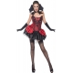 Costume vampire queue de pie avec col