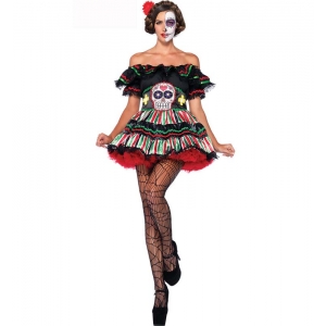 Costume  le jour des morts mexicain