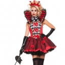 Costume dame de coeur de luxe