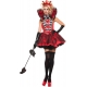 Costume dame de coeur de luxe