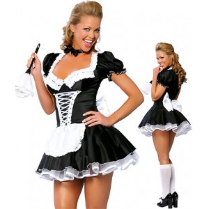 Costume la Soubrette femme de m&eacute;nage