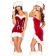 Costume robe queue de pie mère noël sans jambières