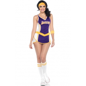 D&eacute;guisement joueuse basket lakers
