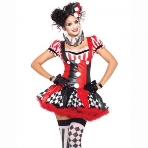 Costume harley quinn le clown 