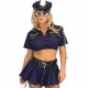 Costume la policière avec képi