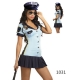 Costume la policière sexy avec képi