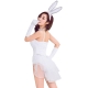 Costume lapin bunny queue de pie