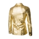 Déguisement Gilet Homme Disco brillant doré M à XL