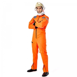 Déguisement Astronaute orange avec casque
