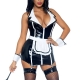 Costume la Soubrette femme de ménage wetlook