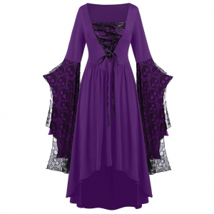 Costume chauve souris gothique violette