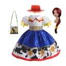 Déguisement Jessie Toy Story sequins avec accessoires pour fille